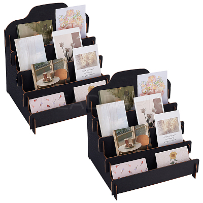 2 Bags Wood Display Risers for Card Holder ODIS-UN0001-19-1