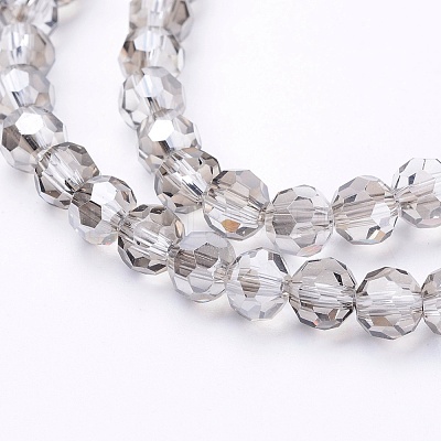 Glass Beads Strands EGLA-J042-6mm-15-1