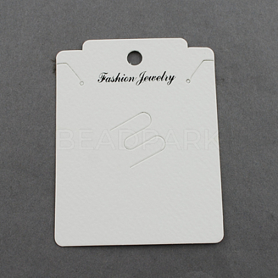 Cardboard Necklace Display Cards X-NDIS-S023-1
