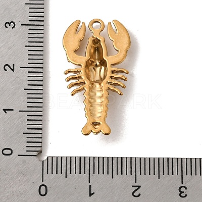 Ocean Theme 304 Stainless Steel Pendants STAS-K255-21G-G-1