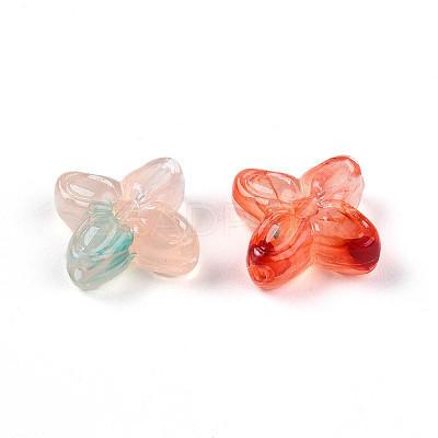 Transparent Acrylic Beads X1-TACR-T028-35D-1