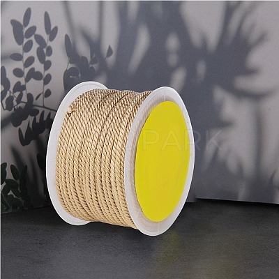 Polyester Milan Cord for DIY Jewelry Craft Making OCOR-F011-D16-1