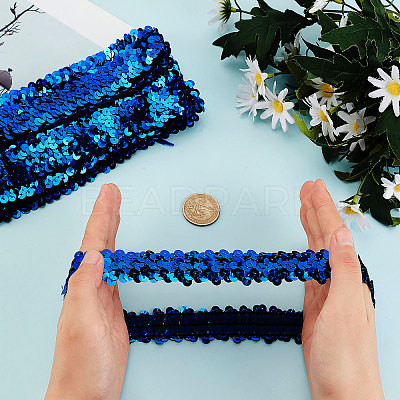12Pcs Yarn & Rubber Elastic Headbands OHAR-GF0001-10B-1