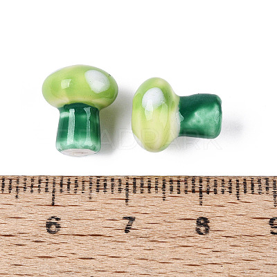 Handmade Porcelain Beads PORC-N012-03F-1