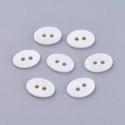 2-Hole Shell Buttons BSHE-P026-20-1