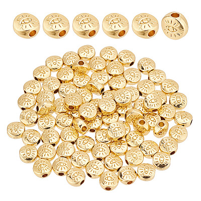 80Pcs Alloy Beads FIND-GO0002-08-1