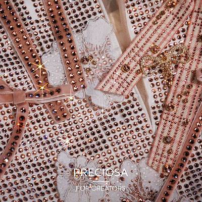 Preciosa® MAXIMA Crystal Round Stones X-PRC-RBSS45-70010-1