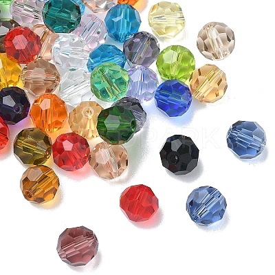 Imitation Austrian Crystal Beads SWAR-F021-8mm-M-1