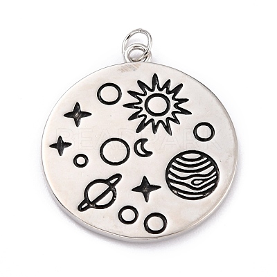 Brass Enamel Pendants KK-F825-03P-1