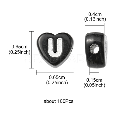 Craft Style Acrylic Beads MACR-YW0002-22B-1