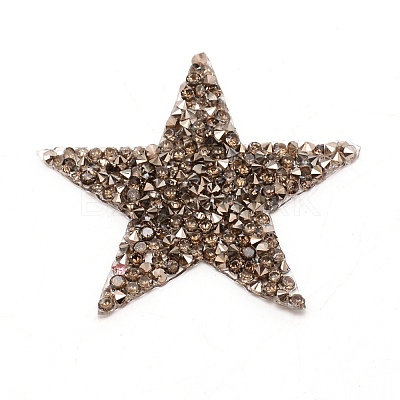 Star Glitter Hotfix Rhinestone DIY-WH0301-92B-04-1