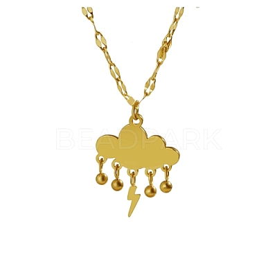 304 Stainless Steel Pendant Necklaces OF5364-1-1