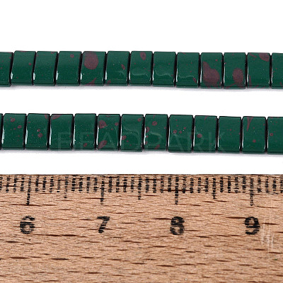 Spray Painted Synthetic Non-magnetic Hematite Bead Strands G-T124-02A-1-1