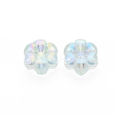Transparent Acrylic Beads MACR-S373-06-C06-1
