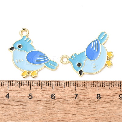 Alloy Enamel Pendants AL-CBA2679-06A-G-1