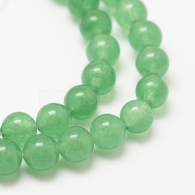 Natural Green Aventurine Bead Strands X-G-P281-01-4mm-1