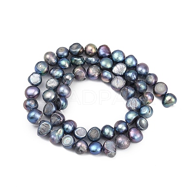 Natural Cultured Freshwater Pearl Beads Strands PEAR-P064-20B-02B-1