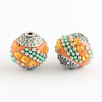 Handmade Indonesia Beads IPDL-R437-06-1