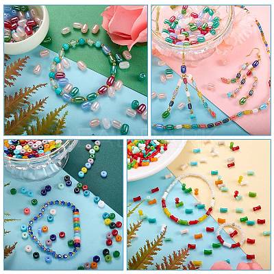 45G Opaque Colours Glass Seed Beads SEED-SZ0001-032-1