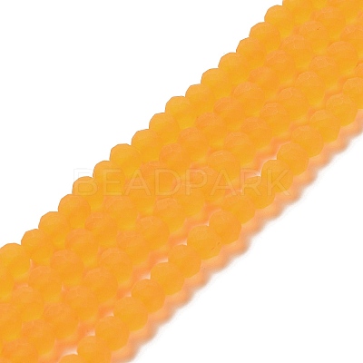 Transparent Glass Beads Strands EGLA-A034-T6mm-MD05-1