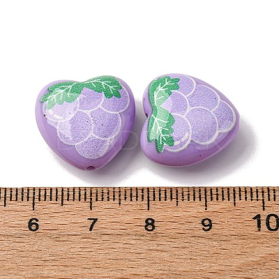Opaque Acrylic Beads MACR-V001-01G-1