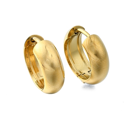 304 Stainless Steel Hoop Earrings EJEW-V005-02G-01-1