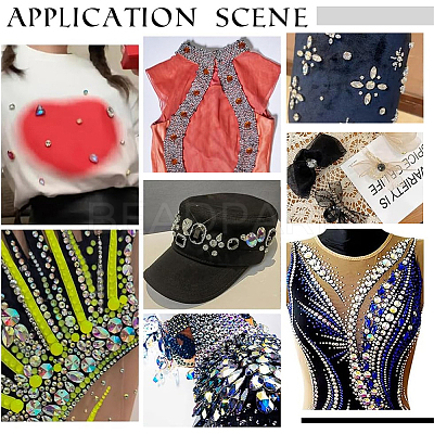 Acrylic Sew on Rhinestones GACR-GA0001-04-1