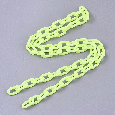 Opaque Acrylic Cable Chains X-SACR-N010-002I-1