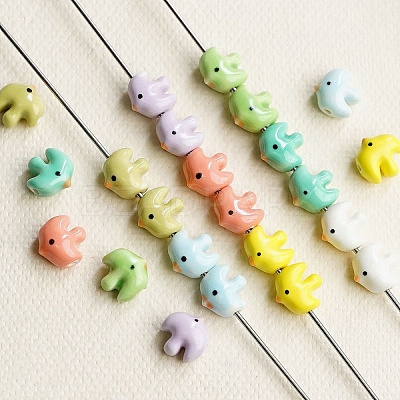 Handmade Porcelain Ceramic Beads PORC-Z003-02-1