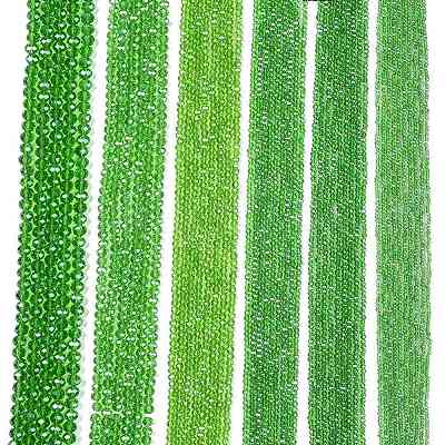 Electroplate Glass Beads Strands EGLA-A044-T1mm-A11-1