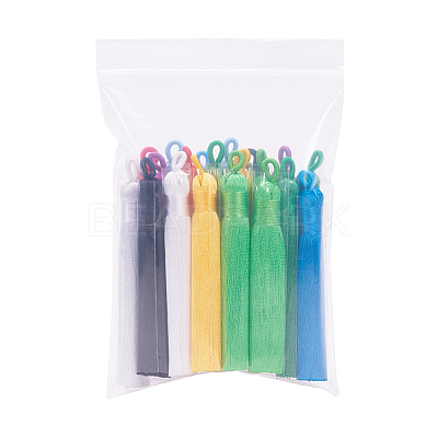 Polyester Tassel Big Pendants Decoration AJEW-S059-M-1