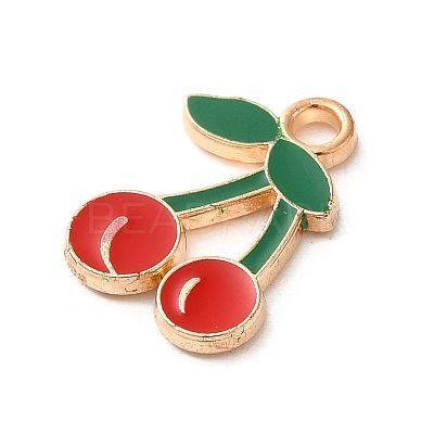 Alloy Enamel Pendants X-ENAM-E064-25KCG-09-1