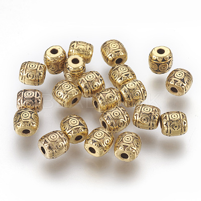 Tibetan Style Alloy Beads GLF0888Y-NF-1