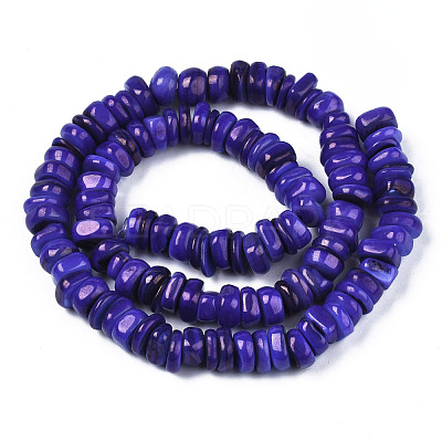 Natural Trochid Shell/Trochus Shell Beads Strands SHEL-S258-081-B03-1