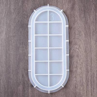 DIY Oval Storage Tray Silicone Molds DIY-B076-02C-1