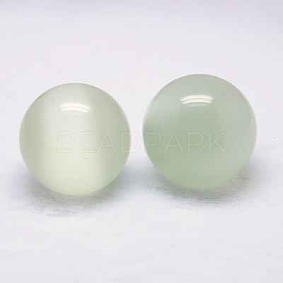 Cat Eye Sphere Ball Display Decoration DJEW-D031-40mm-10-1