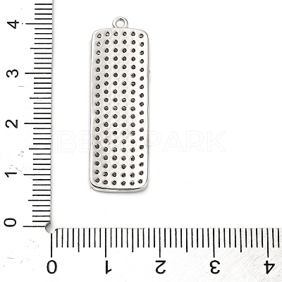 Brass Micro Pave Cubic Zirconia Pendants KK-L229-032P-1