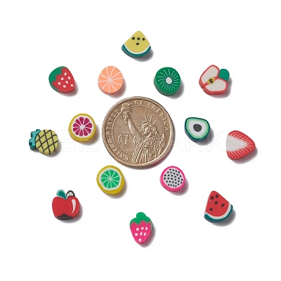 Handmade Polymer Clay Cabochons CLAY-Q244-05-1