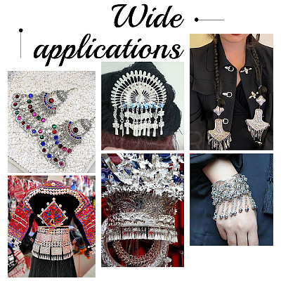 Ethnic Style Tassel Chain IFIN-PH0001-79-1