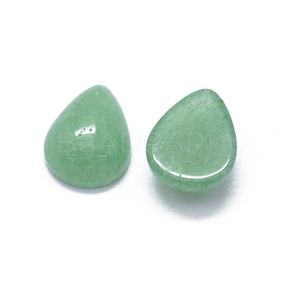 Natural Green Aventurine Cabochons G-O175-22-09-1