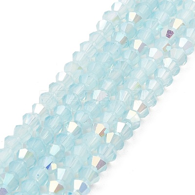 Baking Paint Glass Beads Strands DGLA-F029-J2mm-A07-1