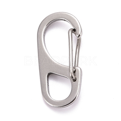 202 Stainless Steel Keychain Carabiner STAS-F268-03P-1