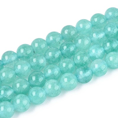 Natural Quartz Beads Strands G-T144-6mm-10B-1