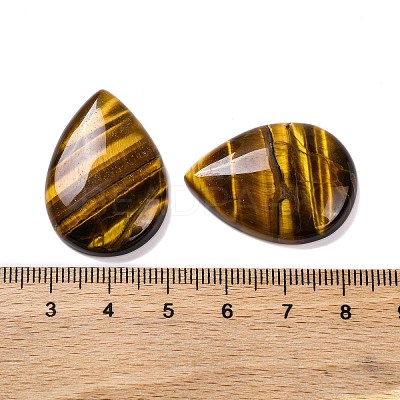 Natural Tiger Eye Cabochons G-B085-03B-07-1