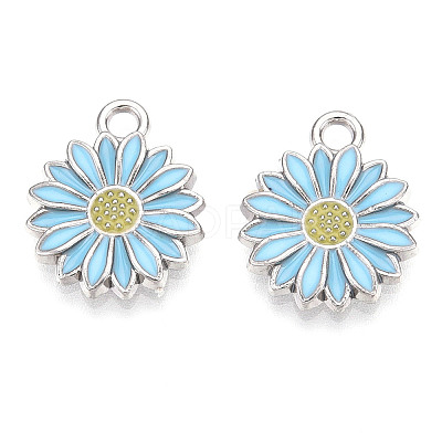 Alloy Enamel Pendants ENAM-A139-05P-03-1
