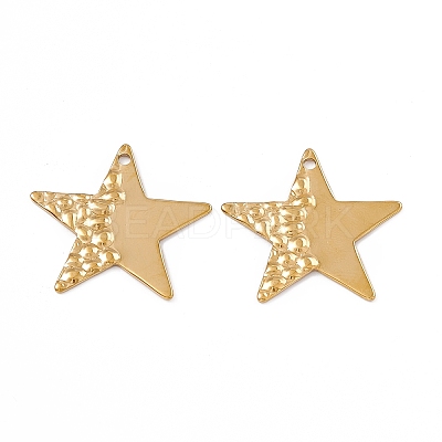 Ion Plating(IP) 304 Stainless Steel Pendants STAS-B031-03G-1
