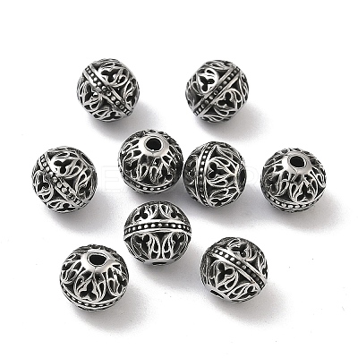 Retro 316 Surgical Stainless Steel Beads STAS-L307-17AS-01-1