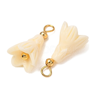 Dyed Synthetic Coral Pendants GG-CBAC295-03G-04-1