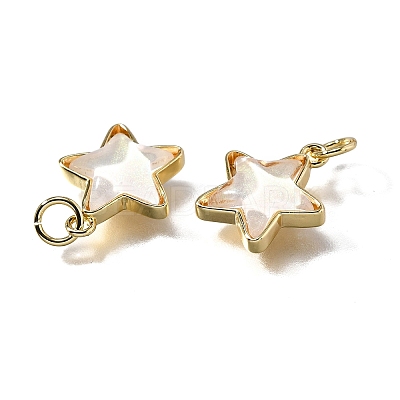 Brass Charms KK-Q043-01B-01G-1