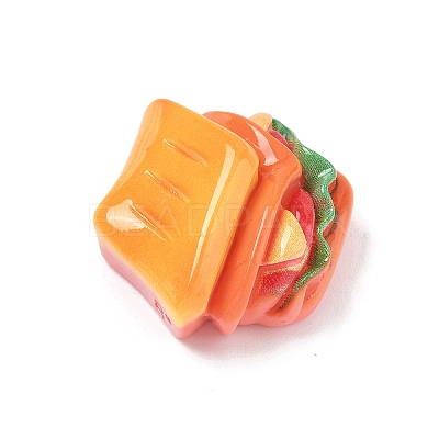Cute Opaque Resin Cabochons RESI-L046-D05-1